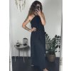 Souprava letní bez rukávu šaty a kalhoty dámské (S/M ONE SIZE) ITALSKÁ MÓDA IMPSH2424614/DUR