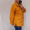 Kabát flaušový dámský (L/XL ONE SIZE) ITALSKÁ MÓDA IMP21157/DR