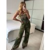 Overal dlouhý  bez ramínek dámský (S/M ONE SIZE) ITALSKá MODA IM723BOOHO/DU (Velikost S/M/L, Barva Černá)