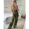 Overal dlouhý  bez ramínek dámský (S/M ONE SIZE) ITALSKá MODA IM723BOOHO/DU (Velikost S/M/L, Barva Černá)