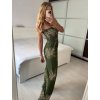 Overal dlouhý  bez ramínek dámský (S/M ONE SIZE) ITALSKá MODA IM723BOOHO/DU (Velikost S/M/L, Barva Černá)