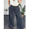 Kalhoty dlouhé elegantní dámské (S-L ONE SIZE) ITALSKÁ MÓDA IMPLP2431440165