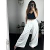 Kalhoty dlouhé elegantní dámské (S-L ONE SIZE) ITALSKÁ MÓDA IMPLP2431440165