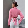 Top croptop dlouhý rukáv dámský (S/M ONE SIZE) ITALSKÁ MÓDA IMPGM233340/DU