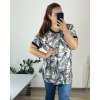 Tunika krátký rukáv dámská nadrozměr (54/56 ONE SIZE) TURECKÁ MODA TME249100-2/DU