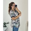 Tunika krátký rukáv dámská nadrozměr (54/56 ONE SIZE) TURECKÁ MODA TME249100-2/DU