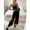 Kalhoty dlouhé letní dámské (S/M ONE SIZE) ITALSKÁ MÓDA IMPSH2410757/DU (Velikost S/M/L, Barva bílá)