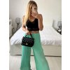 Kalhoty dlouhé letní dámské (S/M ONE SIZE) ITALSKÁ MÓDA IMPSH2410757/DU (Velikost S/M/L, Barva bílá)