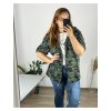 Cardigan dlouhý rukáv dámský nadrozměr (52/54 ONE SIZE) ITALSKÁ MÓDA IMWQ24MASKA/DU (Velikost 52/54, Barva šedá)