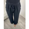 Kalhoty dlouhé letní mušelínové dámské (S/M ONE SIZE) ITALSKÁ MÓDA IMD23325/DUR (Velikost S/M/L, Barva bílá)