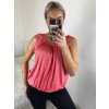 Tílko letní viskoza dámské (S/M/L ONE SIZE) ITALSKÁ MÓDA IMD22468/DU (Velikost M/L, Barva Černá)