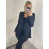 Sako dlouhý rukáv dámské (S-XL) ITALSKÁ MÓDA IMPGM2412595/DU (Velikost S, Barva bílá)