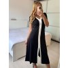Šaty dlouhé letní krátký rukáv dámské (S/M ONE SIZE) ITALSKÁ MÓDA IMPBB243N55390/DUR (Velikost S/M/L, Barva bílá)