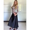 Body dlouhý rukáv dámské (S/M ONE SIZE) ITALSKÁ MÓDA IMM24BELLA/DUR (Velikost S/M, Barva hnědá)