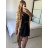 Cardigan pletený dlouhý rukáv dámská (S/M ONE SIZE) ITALSKÁ MÓDA IMPSH233091/DUR (Velikost S/M, Barva béžová)