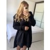 Cardigan pletený dlouhý rukáv dámská (S/M ONE SIZE) ITALSKÁ MÓDA IMPSH233091/DUR (Velikost S/M, Barva béžová)