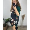 Vesta na zip s kapucí dámská nadrozměr (44/46/48 ONE SIZE ) ITALSKá MóDA IMSM24ROSE/DR