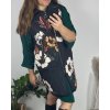 Vesta na zip s kapucí dámská nadrozměr (44/46/48 ONE SIZE ) ITALSKá MóDA IMSM24ROSE/DR
