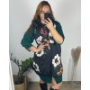 Vesta na zip s kapucí dámská nadrozměr (44/46/48 ONE SIZE ) ITALSKá MóDA IMSM24ROSE/DR