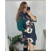 Vesta na zip s kapucí dámská nadrozměr (44/46/48 ONE SIZE ) ITALSKá MóDA IMSM24ROSE/DR