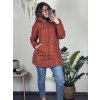 Kabát zimní s kapucí dámska  LHD fashion (S-2XL) LHD-2M-231-1/DR
