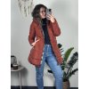 Kabát zimní s kapucí dámska  LHD fashion (S-2XL) LHD-2M-231-1/DR