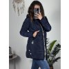 Kabát zimní s kapucí dámska  LHD fashion (S-2XL) LHD-2M-231-2/DR