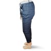 Kalhoty strečové dlouhé dámské (M/L ONE SIZE) ITALSKá MODA IM423FRIDO/DUR (Velikost M/L, Barva Černá)