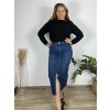 Sukně riflová dámská nadrozměr (L-4XL) MOON GIRL IM924MUQ858/DUR