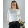 Tunika elegantní dlouhý rukáv dámská nadrozměr (44-54 ONE SIZE) POLSKÁ MÓDA PMFF24SALMA/DR