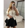 Svetr pletený dlouhý rukáv dámský (S/M/L ONE SIZE) ITALSKÁ MÓDA IMPBB24J24557/DU