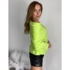 Svetr oversize šikmý dlouhý rukáv dámské (S/M/L ONE SIZE) ITALSKá MóDA IM424509/DUR (Velikost S/M/L, Barva bílá)
