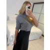 Svetr úpletový dlouhý rukáv dámský (S/M/L ONE SIZE) ITALSKÁ MÓDA IMWH24050/DU (Velikost S/M/L, Barva hnědá)