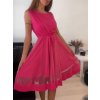 Šaty elegantní letní bez rukávu dámské (S/M/L ONE SIZE) ITALSKÁ MÓDA IM322SIMONE/DR (Velikost S/M/L, Barva béžová)