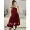 Šaty elegantní letní bez rukávu dámské (S/M/L ONE SIZE) ITALSKÁ MÓDA IM322SIMONE/DR (Velikost S/M/L, Barva béžová)