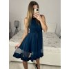 Šaty elegantní letní bez rukávu dámské (S/M/L ONE SIZE) ITALSKÁ MÓDA IM322SIMONE/DR (Velikost S/M/L, Barva béžová)