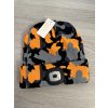 Čepice s baterkou  zimní pánská PV324004-3/DR (Velikost ONE SIZE, Barva oranžová)