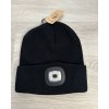 Čepice s baterkou  zimní pánská PV324F808/DR (Velikost ONE SIZE, Barva Černá)