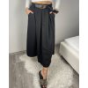 Sukně dlouhá s páskem dámská (S/M/L ONE SIZE) ITALSKÁ MÓDA IMM24M7755-1/DR