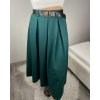 Sukně dlouhá s páskem dámská (S/M/L ONE SIZE) ITALSKÁ MÓDA IMM24M7755-1/DR