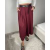 Sukně dlouhá s páskem dámská (S/M/L ONE SIZE) ITALSKÁ MÓDA IMM24M7755-1/DR