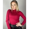Svetr úpletový dlouhý rukáv dámský (S/M/L ONE SIZE) ITALSKÁ MÓDA EXTRA ME IMM22FD5806/DR