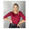 Tričko klasik 3/4 krátký rukáv dámské (S/M/L ONE SIZE) ITALSKá MóDA IM524KLASIK/DR