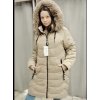 Kabát zimní nadrozměr dámský (3XL-7XL) SKORP HH-2408TO-B/DR (Velikost 3XL, Barva béžová)