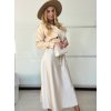 Klobouk dámský (ONE SIZE) POLSKÁ MÓDA PMWD234263/DR (Velikost ONE SIZE, Barva béžová)