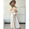 Klobouk dámský (ONE SIZE) POLSKÁ MÓDA PMWD234263/DR (Velikost ONE SIZE, Barva béžová)