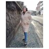 Kabát Bunda Zimní nadrozměr (4XL-9XL) Ellen Rose ROSE9330 ROSE93WC46/DR