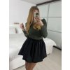 Tričko dlouhý rukáv dámské (S/M ONE SIZE) ITALSKÁ MÓDA IMM24M20526/DU