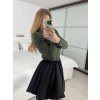 Tričko dlouhý rukáv dámské (S/M ONE SIZE) ITALSKÁ MÓDA IMM24M20526/DU