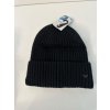 Čepice zimní zateplená  pánská (ONE SIZE) POLSKÁ VÝROBA PVF24D23/DR (Velikost ONE SIZE, Barva Černá)